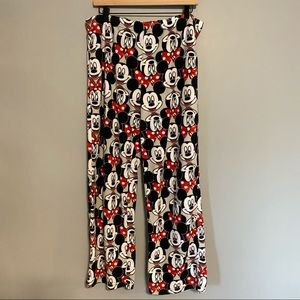 DISNEY Mickey and Minnie fleece pajama pants